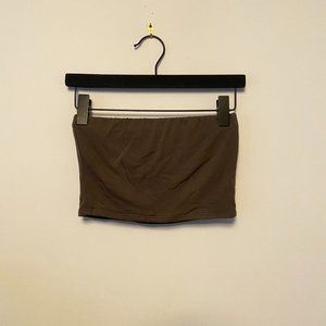 Mendocino// Army green bandeau top